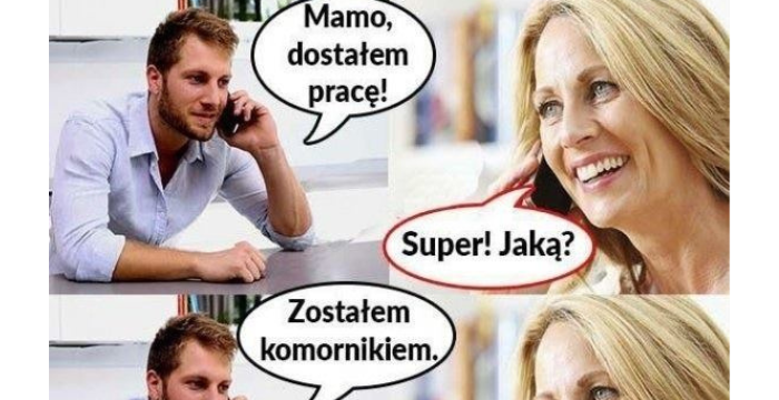 Dostałem pracę!