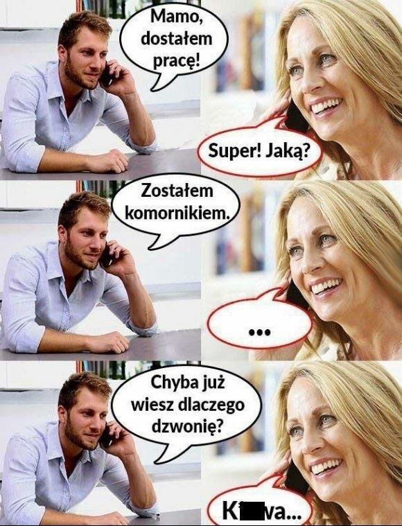 Dostałem pracę!