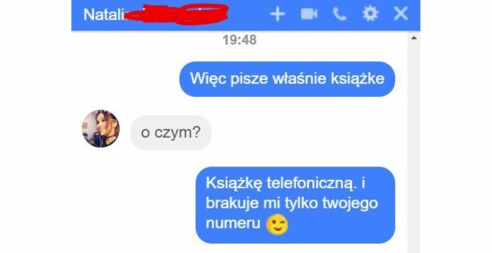 Podryw na książkę :P 