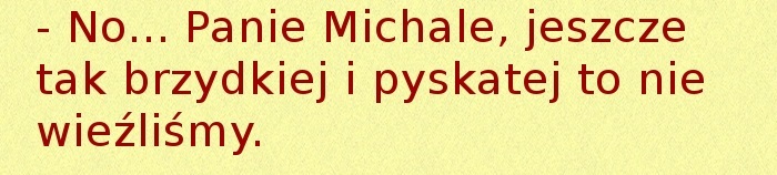 Z tego się już nie wytłumaczy! 