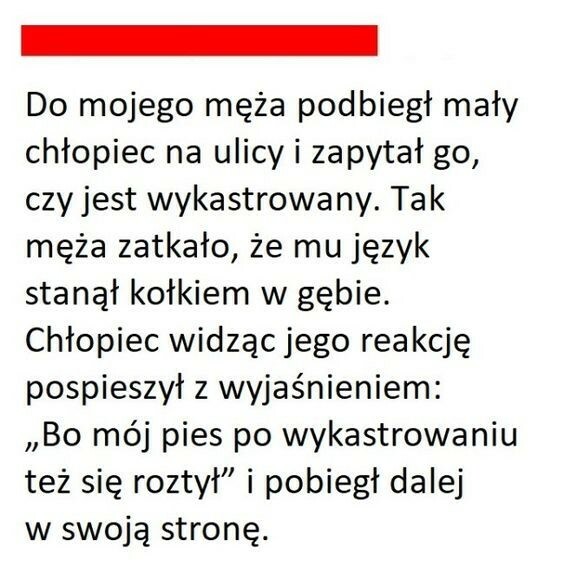 Dziecięca szczerość 