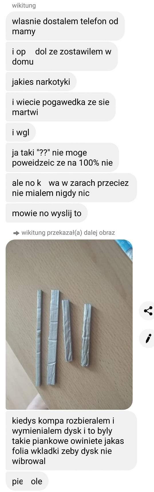 Telefon od mamy 