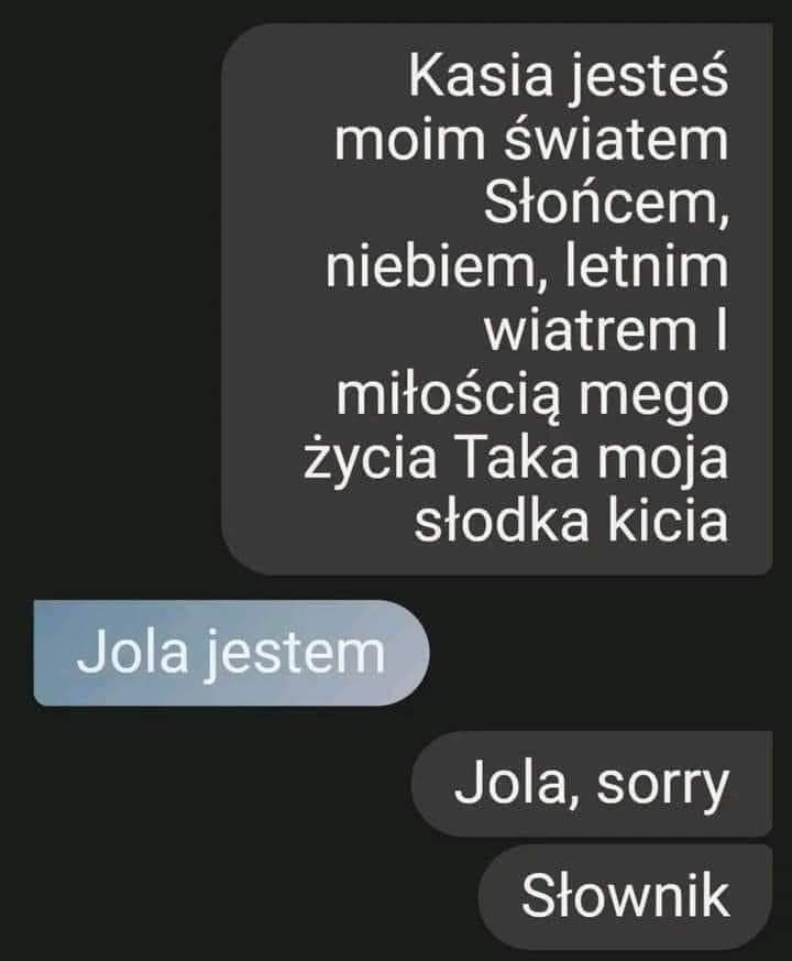 Miłości mojego życia, słodka kiciu