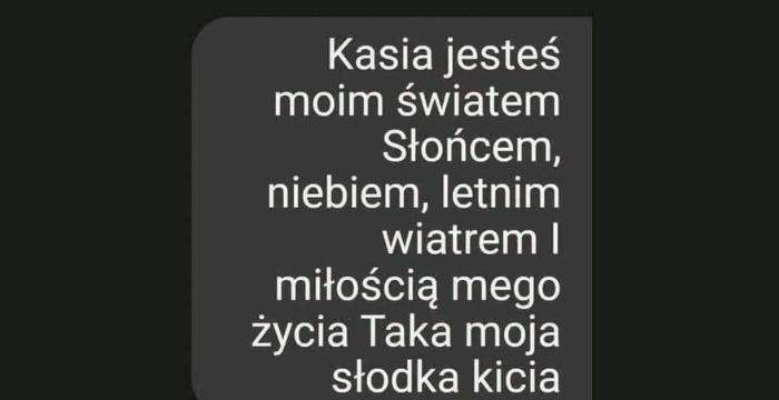 Miłości mojego życia, słodka kiciu