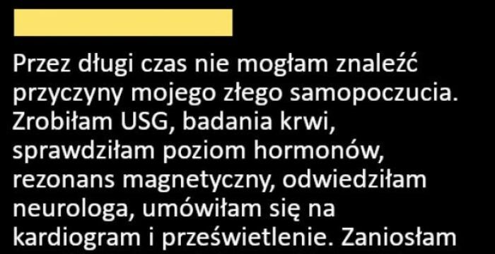 Złe samopoczucie 