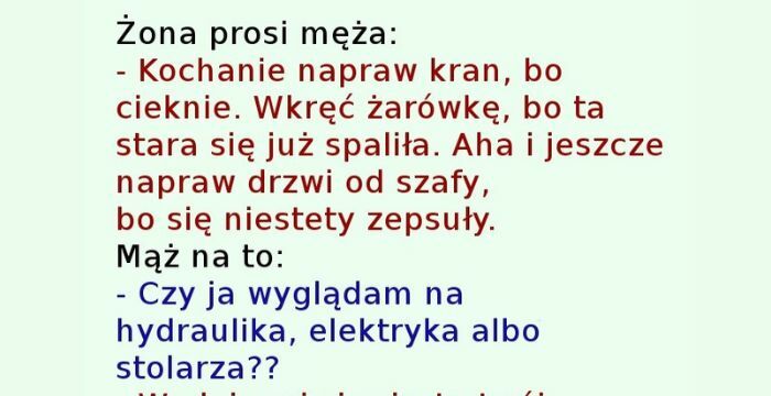 Obowiązki męża i żony