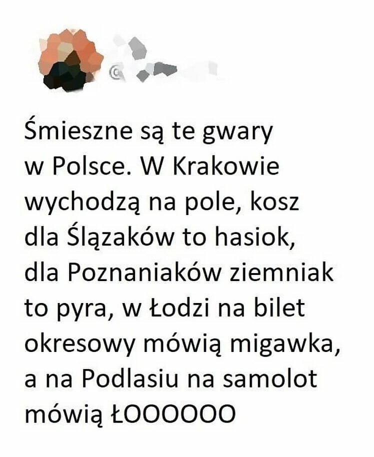 Śmieszne gwary