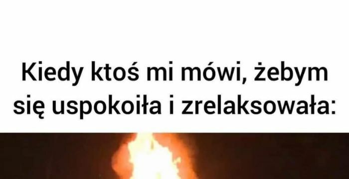 Jestem oazą spokoju 