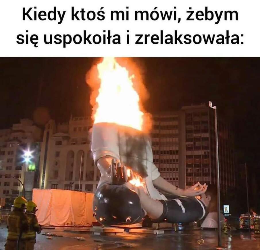 Jestem oazą spokoju 