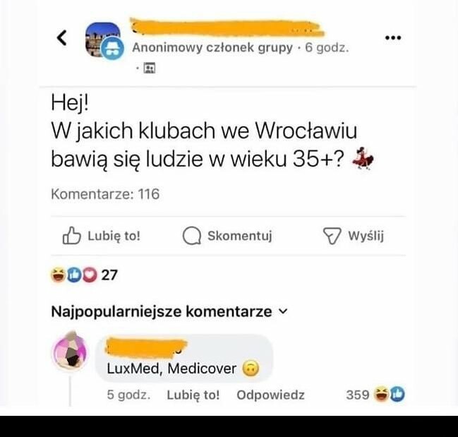 Wrocławskie klubu 35+