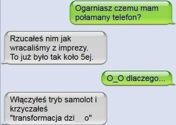 Co się stało z telefonem?