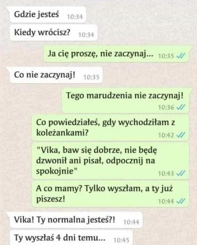 Proszę Cię, nie zaczynaj marudzić!
