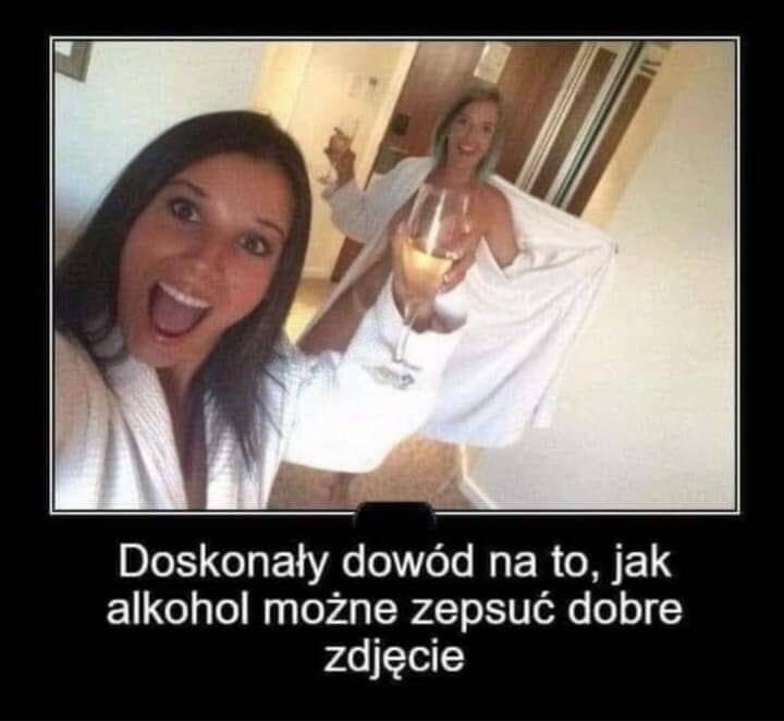 Jak zepsuć zdjęcie jednym kieliszkiem