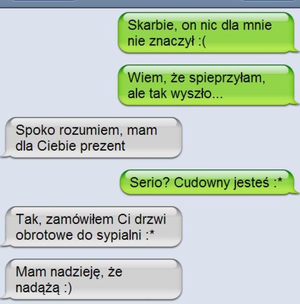 Idealny prezent od zdradzanego męża...