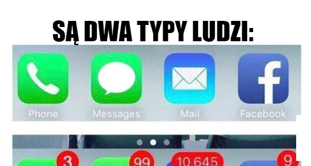 Są dwa typy użytkowników telefonów...