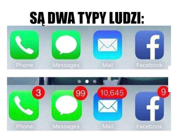 Są dwa typy użytkowników telefonów...