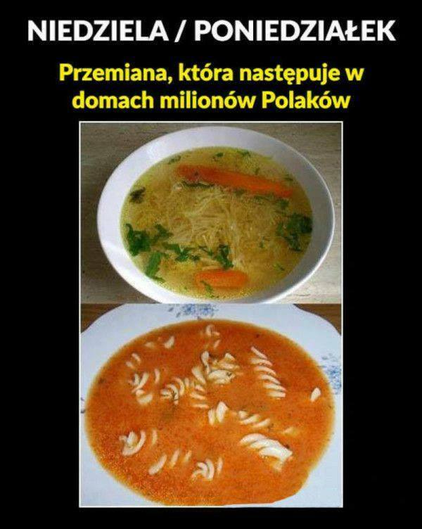 A w poniedziałek w każdym polskim domu...