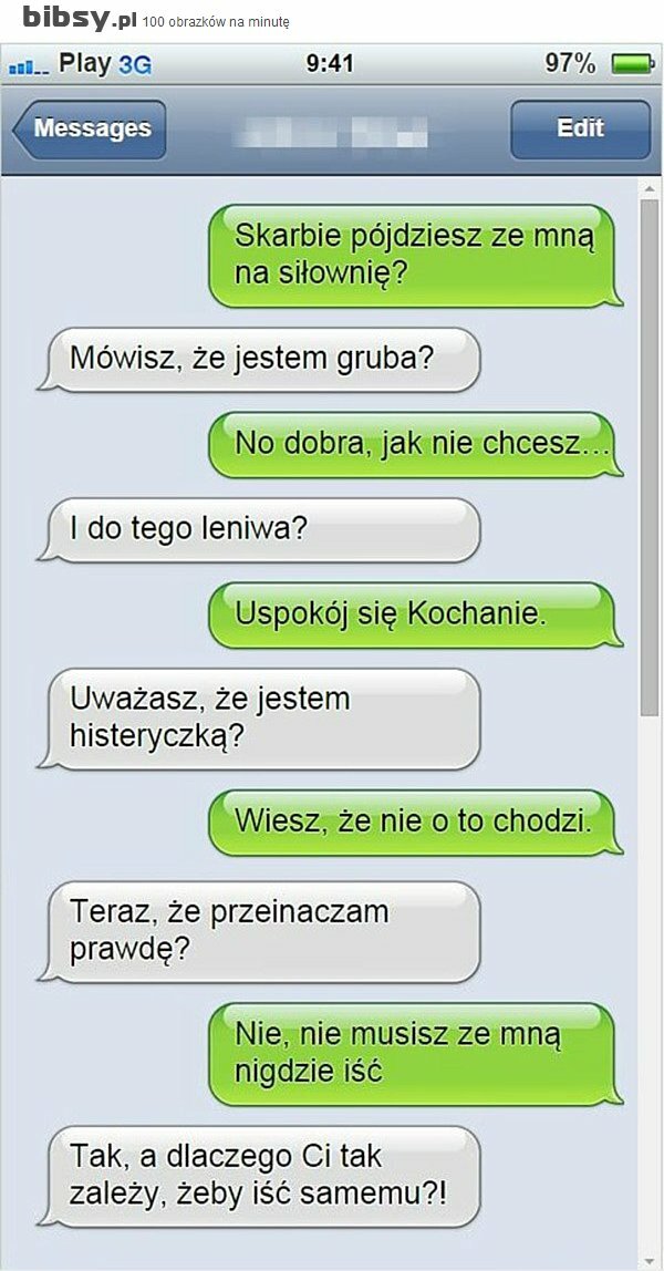 Zaproszenie na siłownię. I weź tu bądź mądry...