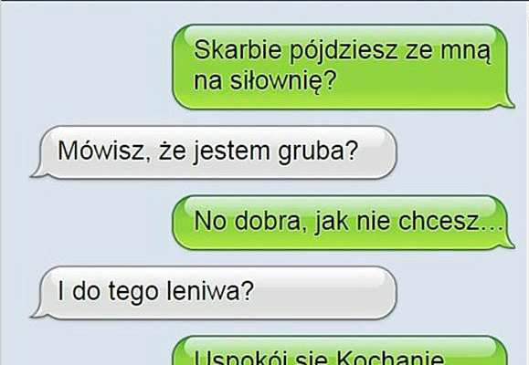 Zaproszenie na siłownię. I weź tu bądź mądry...