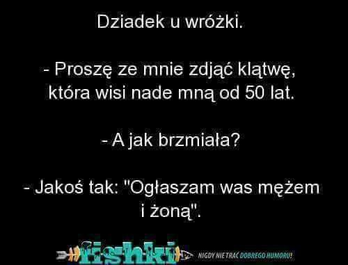 Dziadek u wróżki...