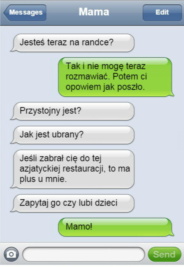 Smsy podczas randki tak się zawsze kończą...