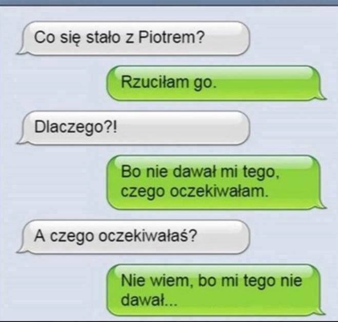Rzuciłam Piotra