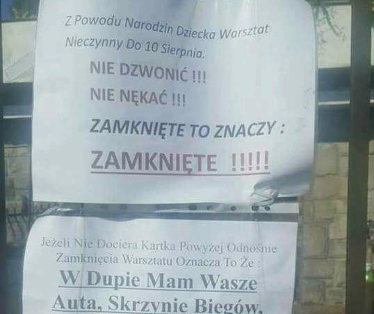 Do niektórych wciąż nie dociera...