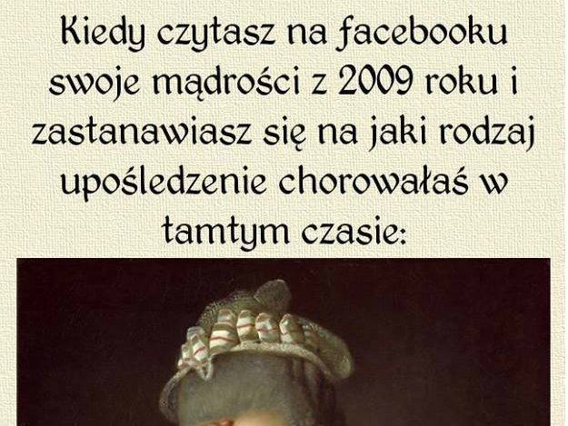 Tak wyglądam, kiedy czytam moje stare posty