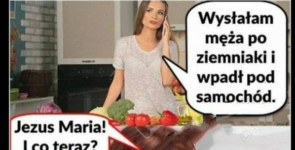 Kiedy mąż wpada pod samochód