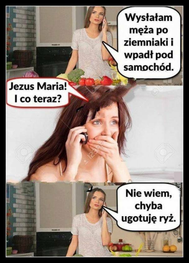 Kiedy mąż wpada pod samochód