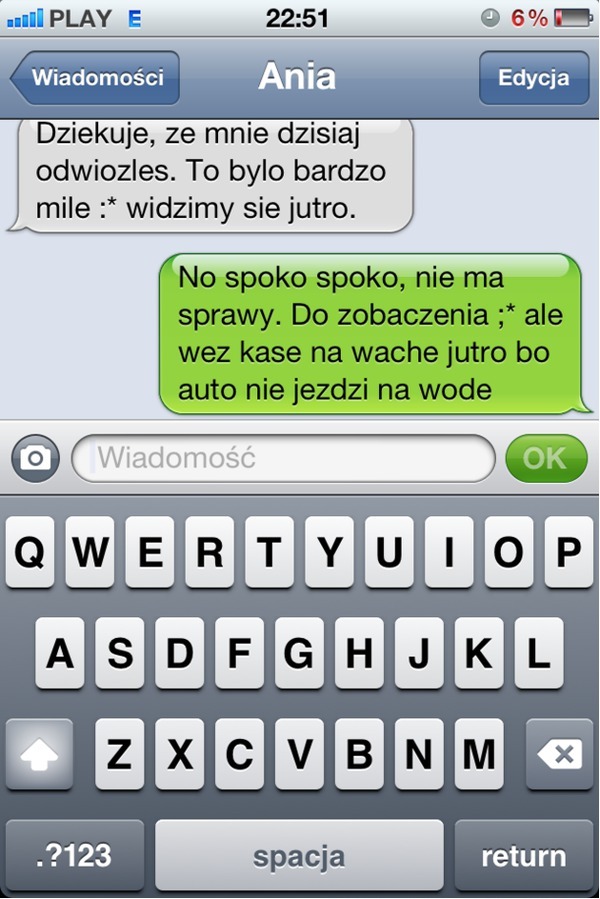 W życiu nie ma nic za darmo