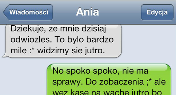 W życiu nie ma nic za darmo