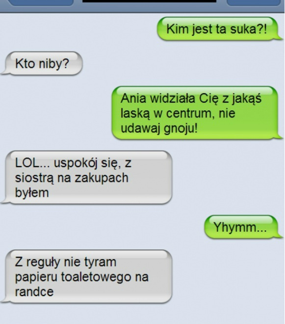 Podejrzliwa dziewczyna