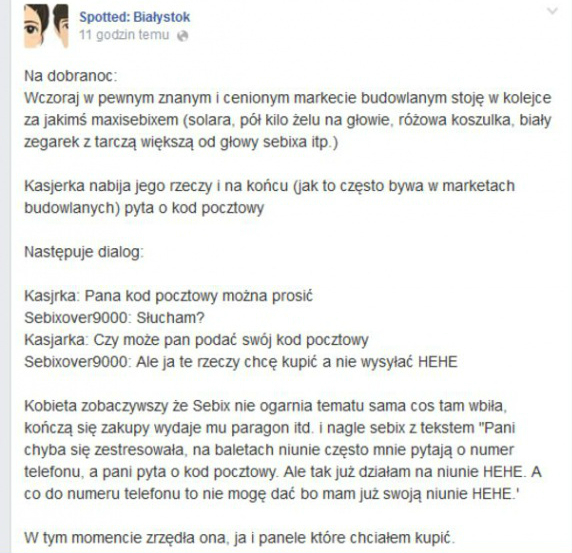 Pewnego razu w sklepie...