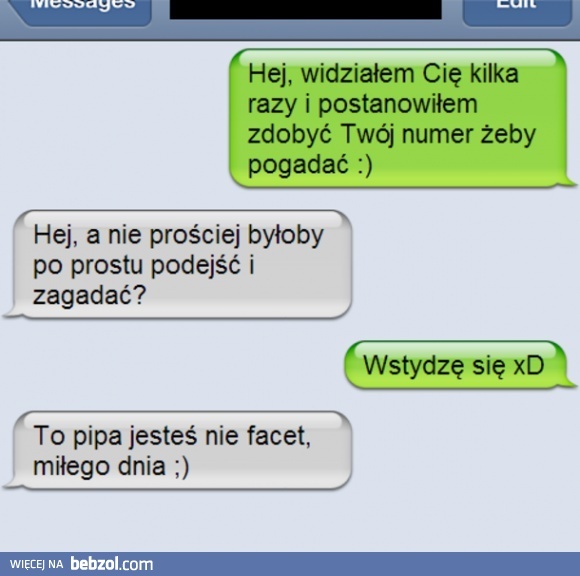 Podryw w tych czasach...