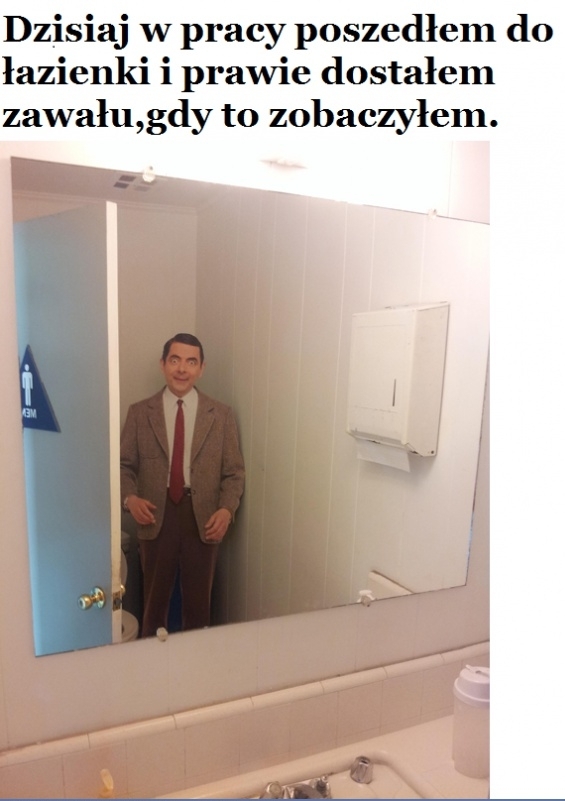 O mało nie dostałem zawału...