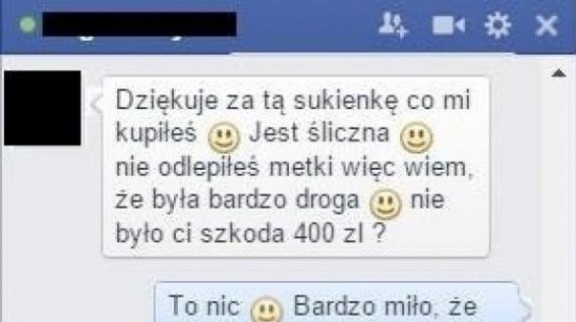 Droga sukienka