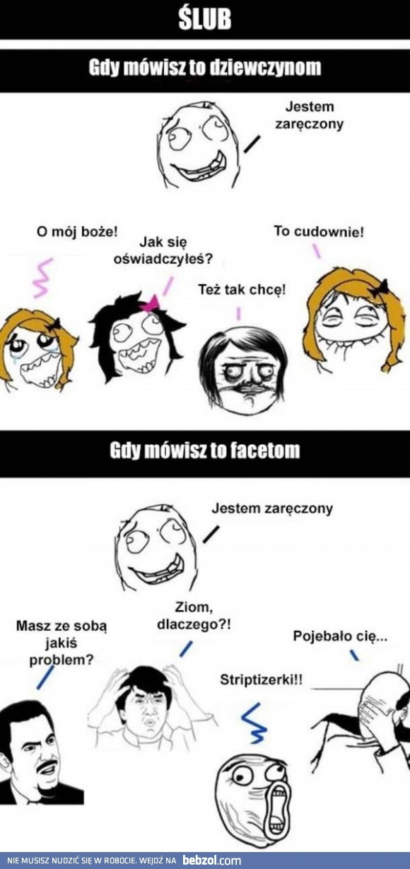 Zaręczyny: jak reagują faceci, a jak kobiety...