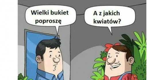 Wizyta w kwiaciarni