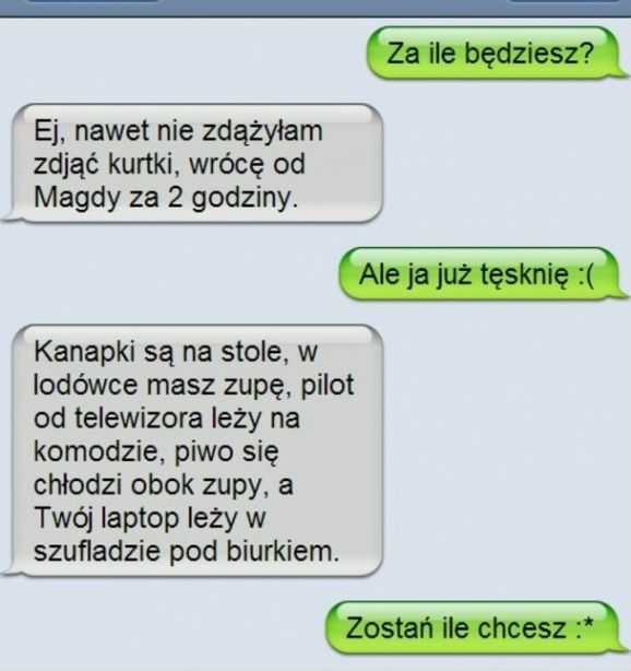 Tęsknota...szybko mija