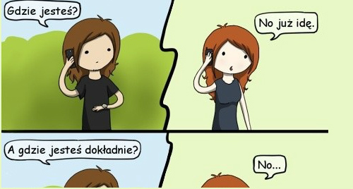 Kiedy umówię się z kimś na mieście