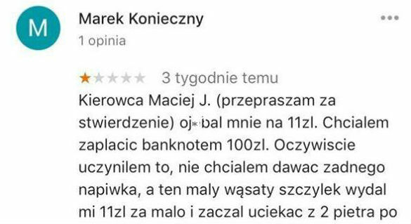 Szczera opinia klienta