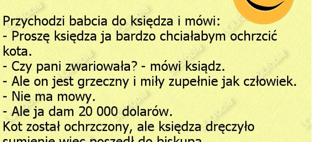 Chrzest za 20 000$