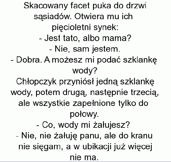 Skacowany sąsiad