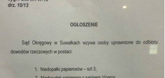 Wezwanie do odbioru