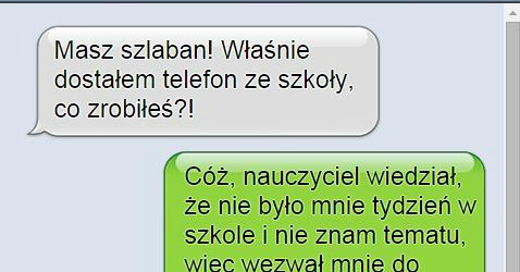 Telefon ze szkoły