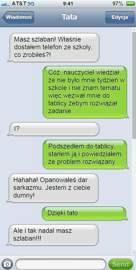 Telefon ze szkoły