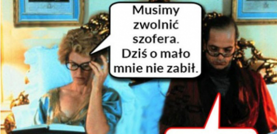 Szofer nie taki zły...