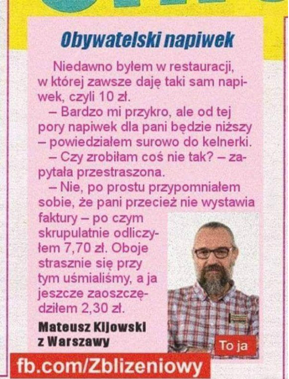 Obywatelski napiwek 