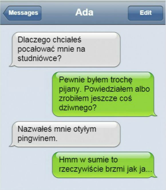 Dziwne zachowanie 